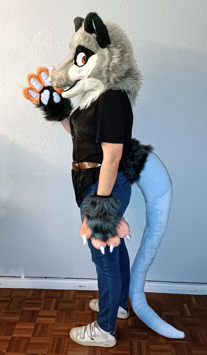possum fursuit partial
