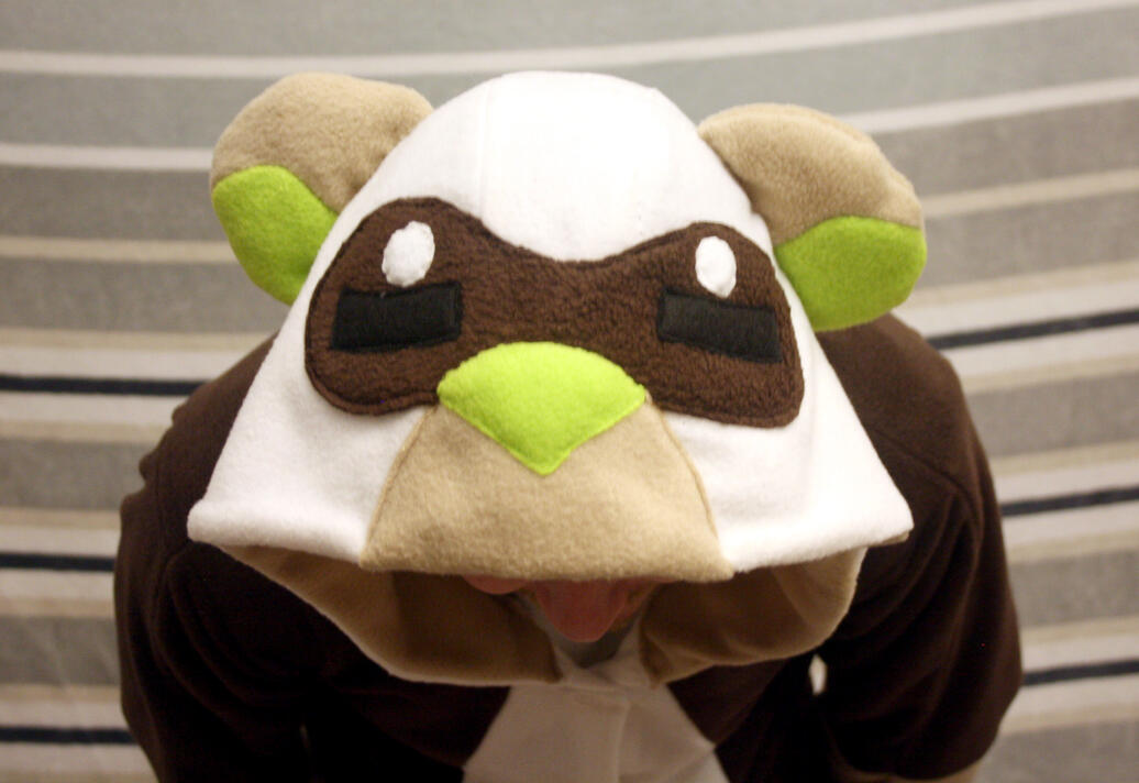 furry onesie kigu ferret